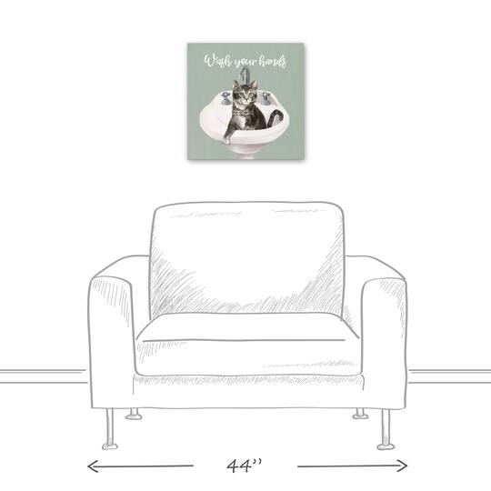 Wash Your Hands 16" x 16" Canvas Wall Art